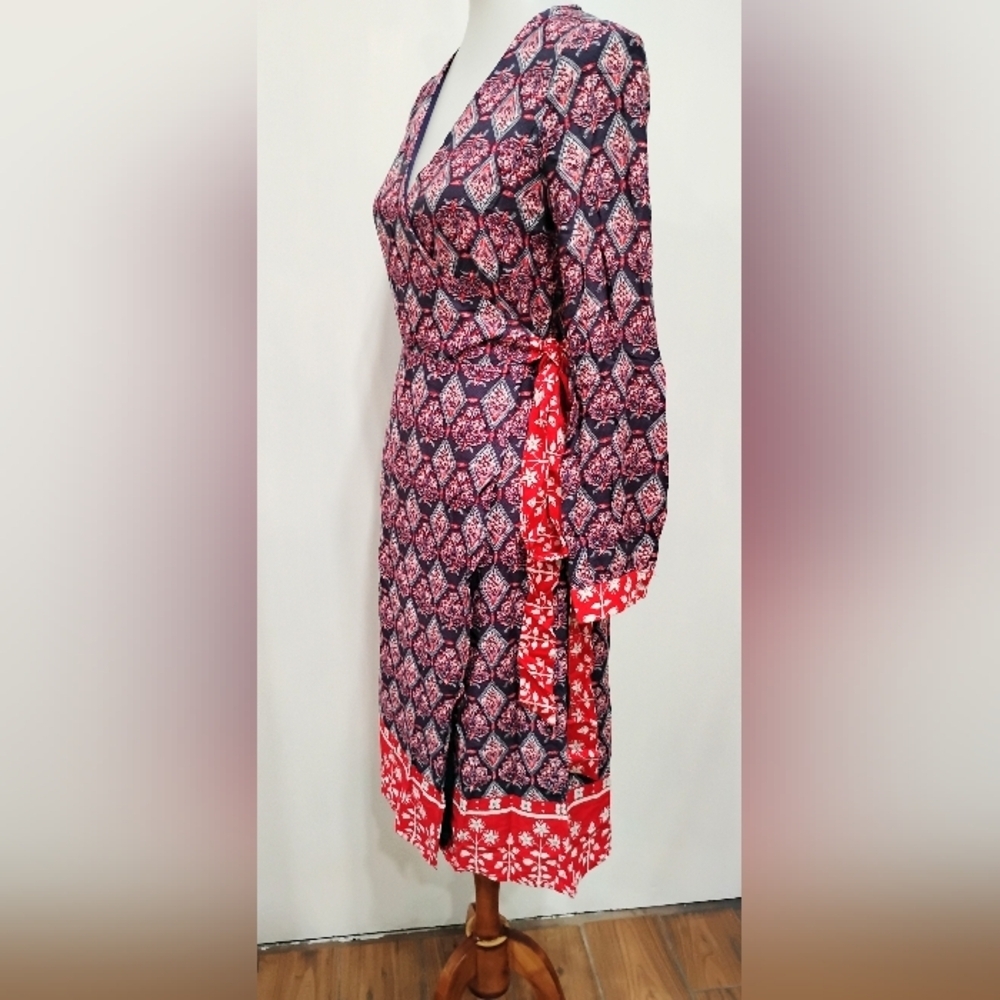 PROMESA TRUE WRAP DRESS NWOT